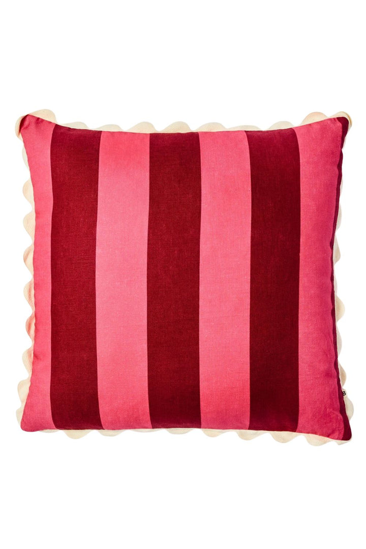Big Stripe Cerise Cushion