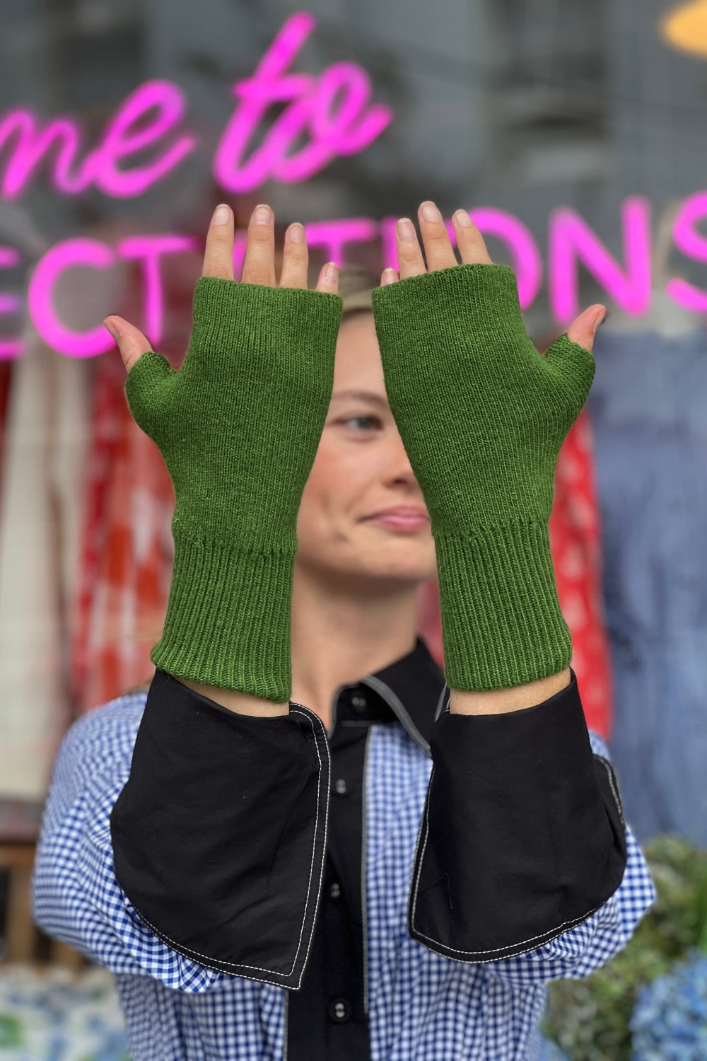 JULIA Mittens - Green