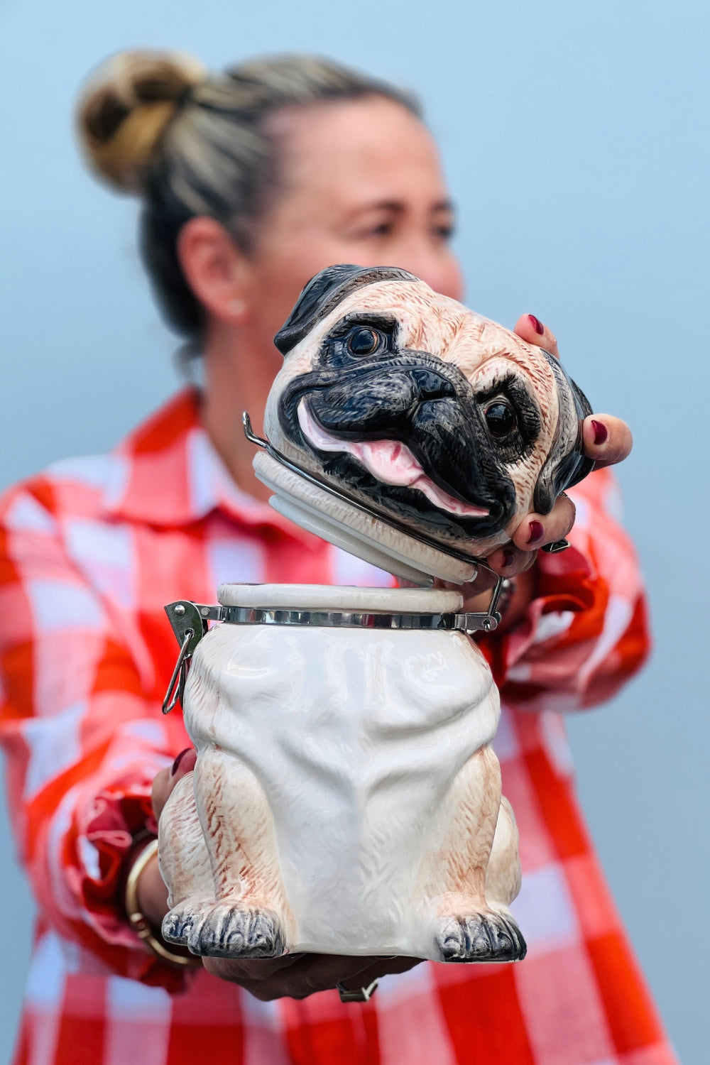 PUG CERAMIC STORAGE JAR