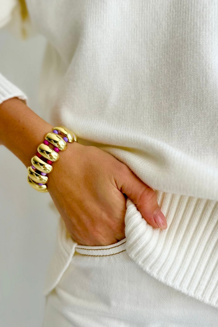 Kaia bracelet - Berry