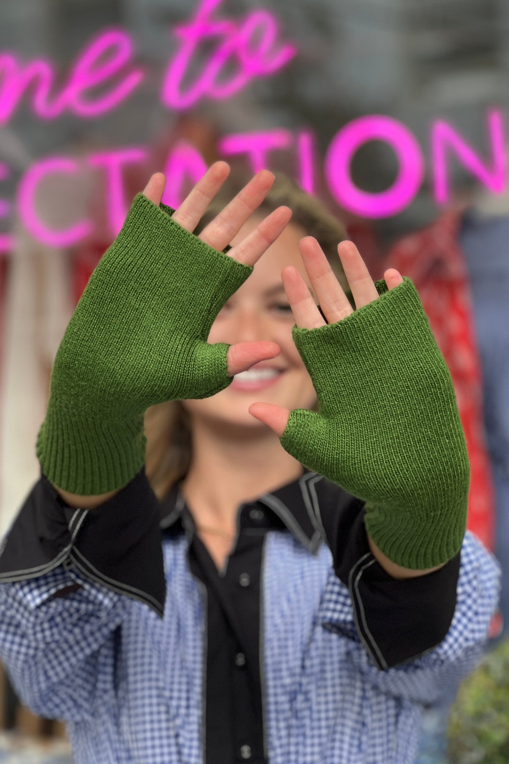 JULIA Mittens - Green