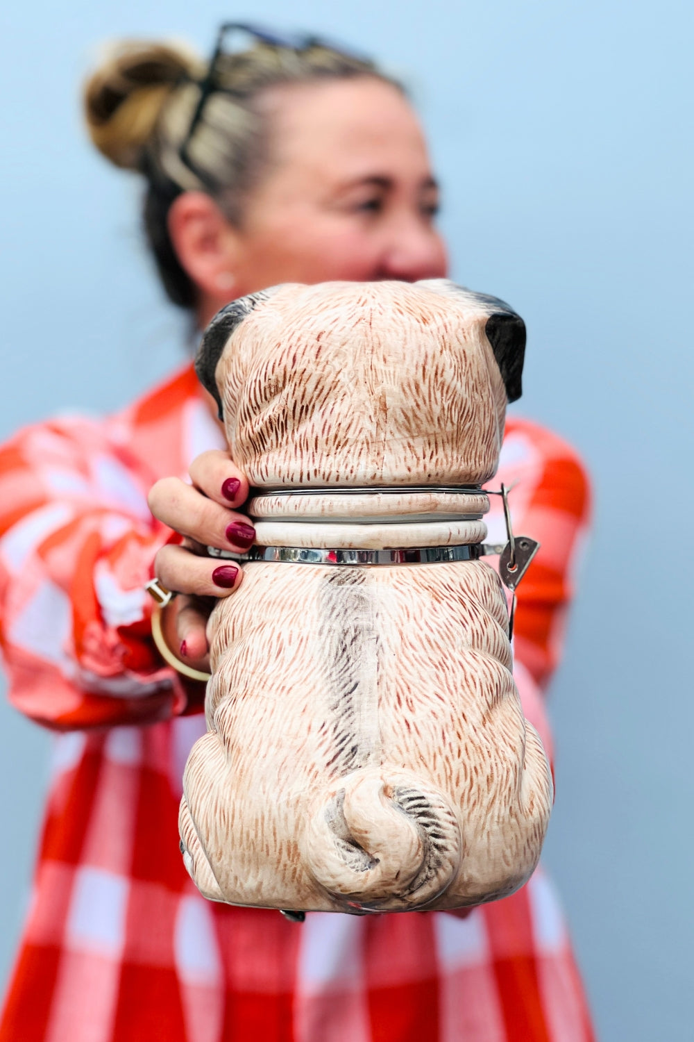 PUG CERAMIC STORAGE JAR