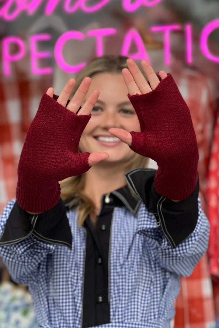 JULIA Mittens - Bordeaux
