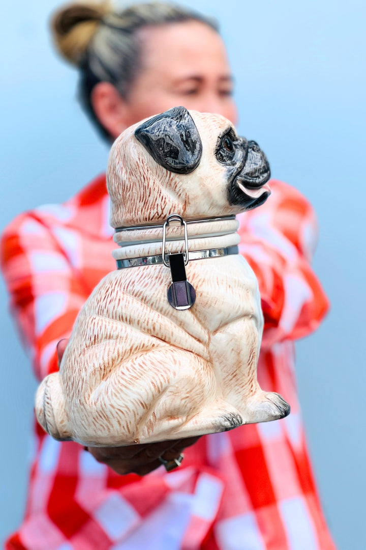 PUG CERAMIC STORAGE JAR