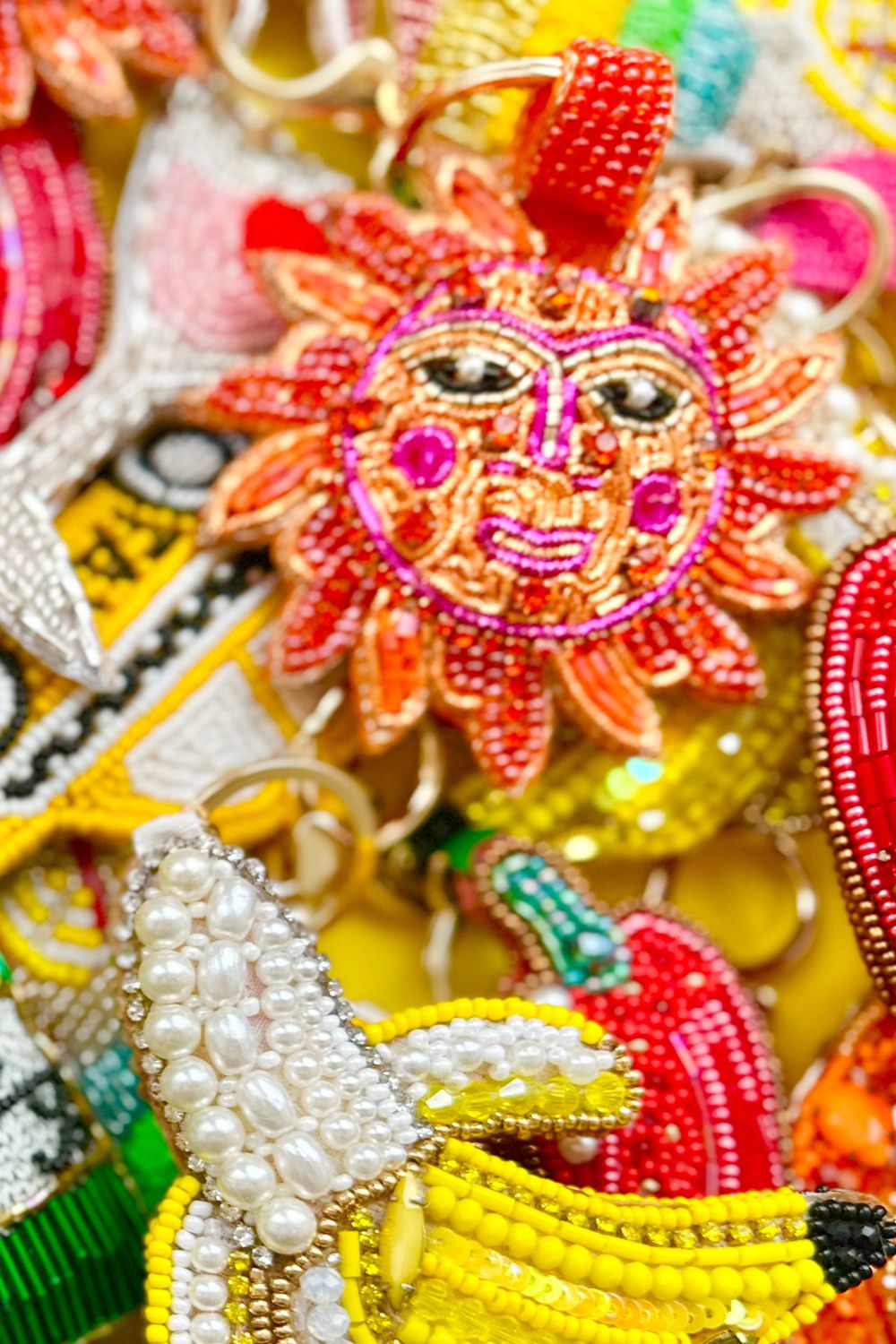 Sunny Side Key Ring/Bag Charm