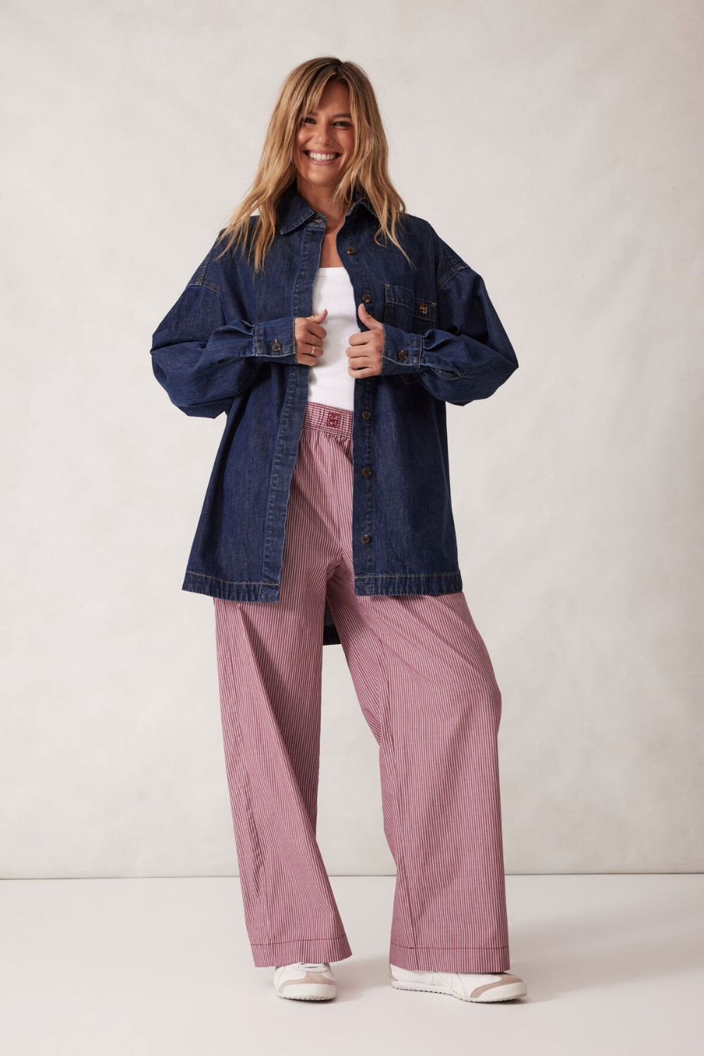 Long Sleeve Denim Shirt