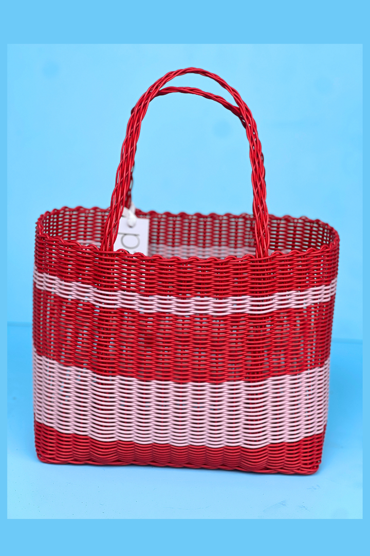 Red/Pink Basket Medium