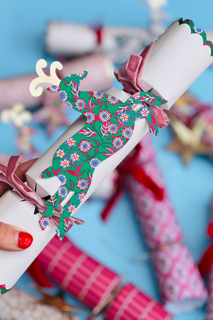 Meri Meri x Liberty Reindeer Crackers