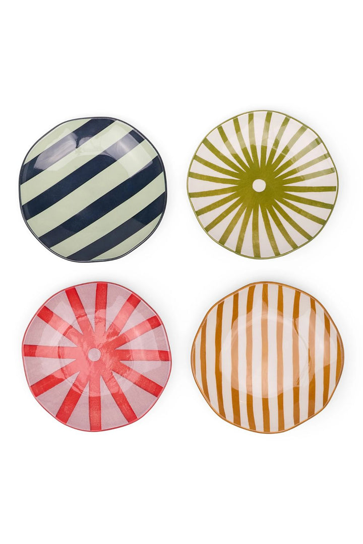 The Marley Set of 4 Appetizer Plates