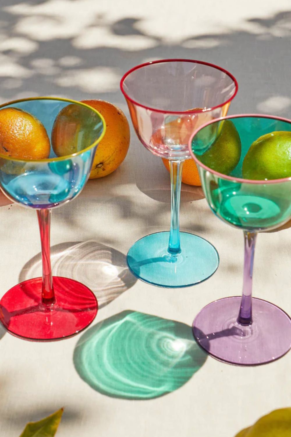 JADED MINI COUPE GLASS 2P SET