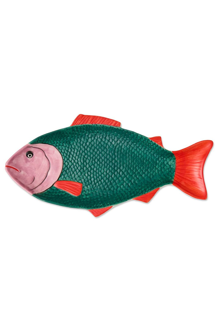 OLOMON FISH SERVING DISH