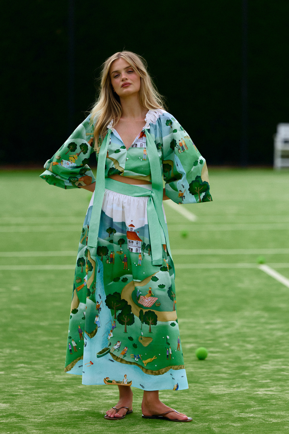 LAWNS (ONE FINE DAY) SKIRT