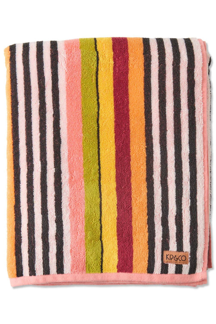 CASABLANCA STRIPE TERRY BEACH TOWEL