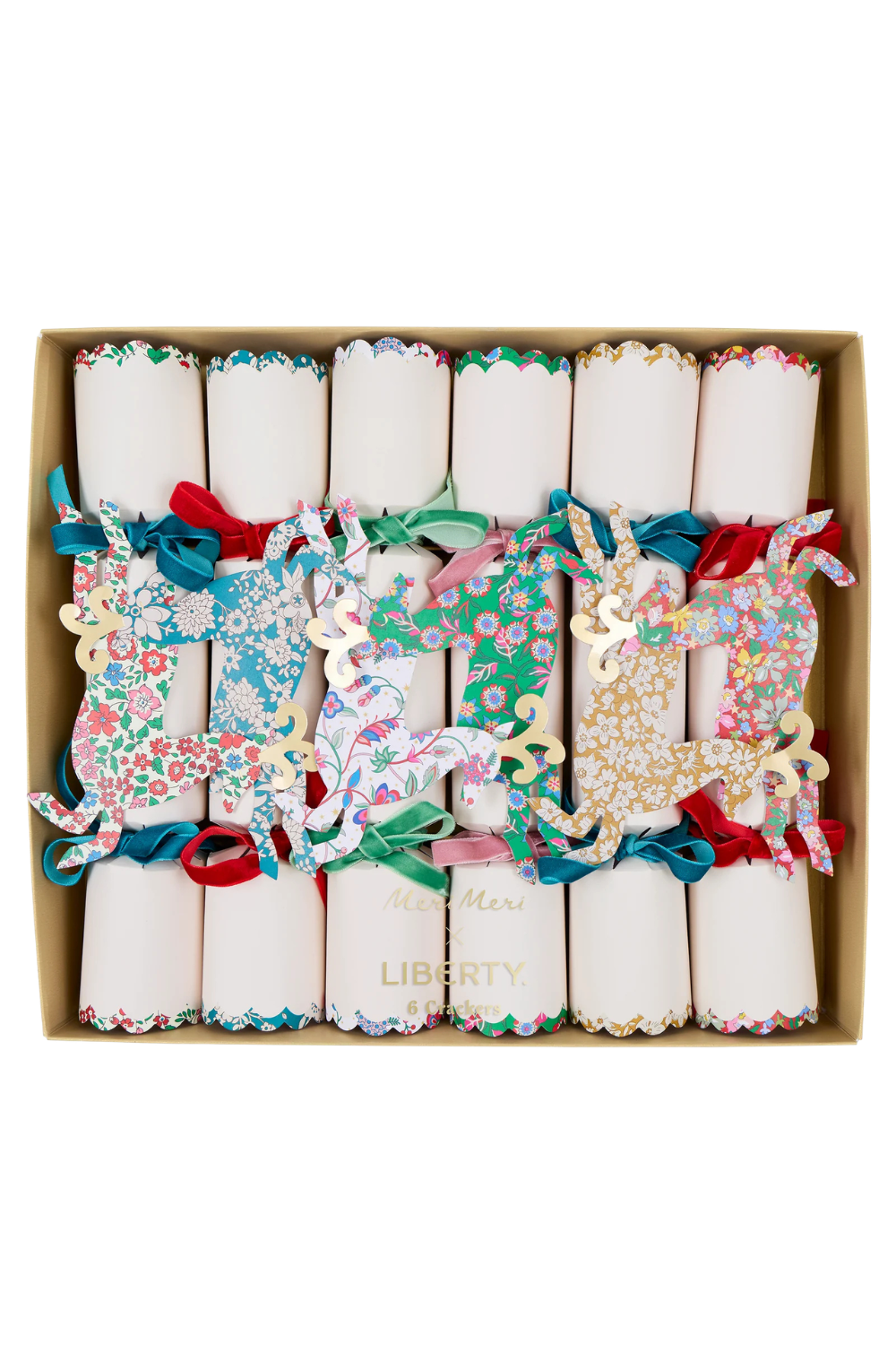 Meri Meri x Liberty Reindeer Crackers