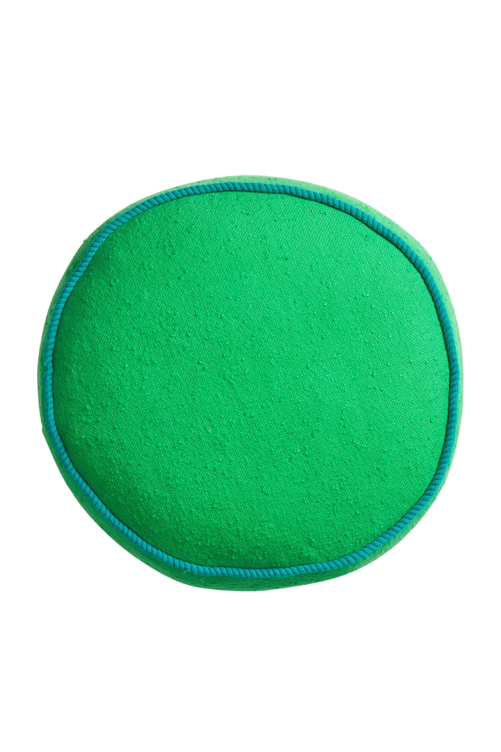 Dana Round Cushion - Spring Green