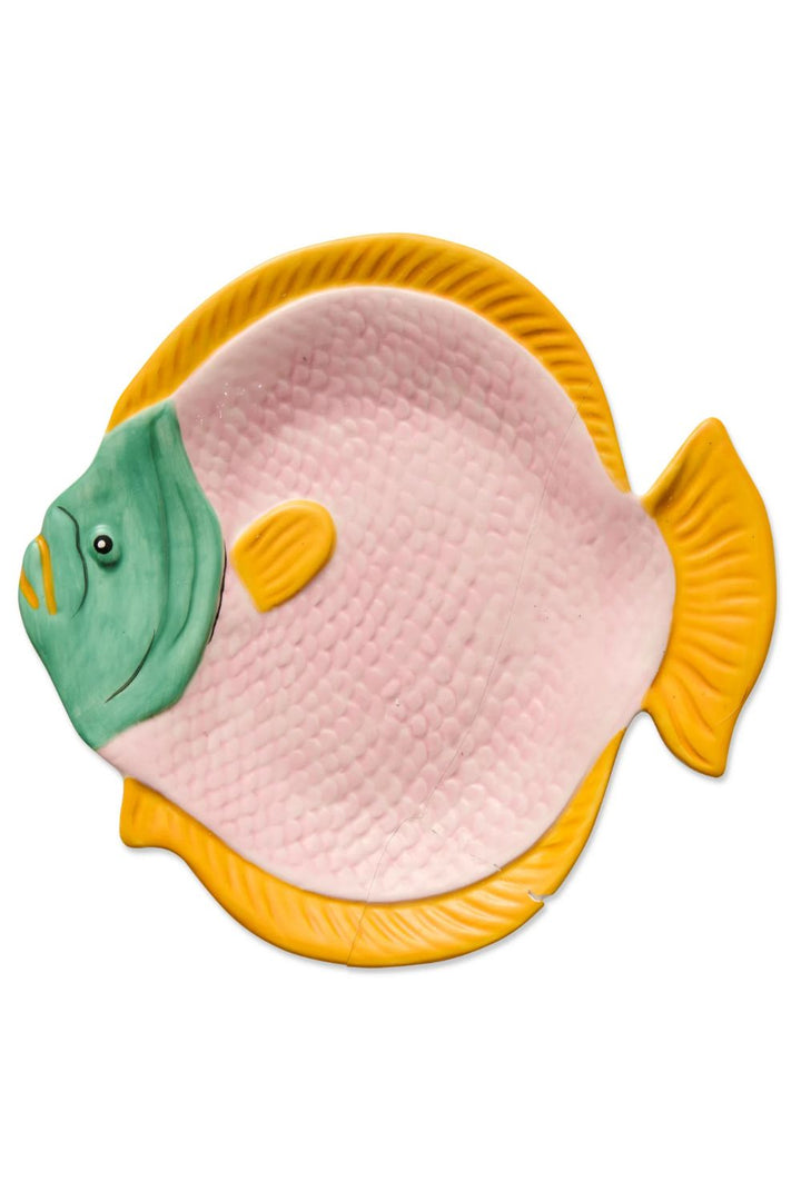 CORAL BAY FISH SERVING DISH