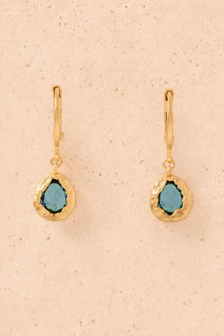 LYSIA BLUE EARRINGS - Crate Expectations