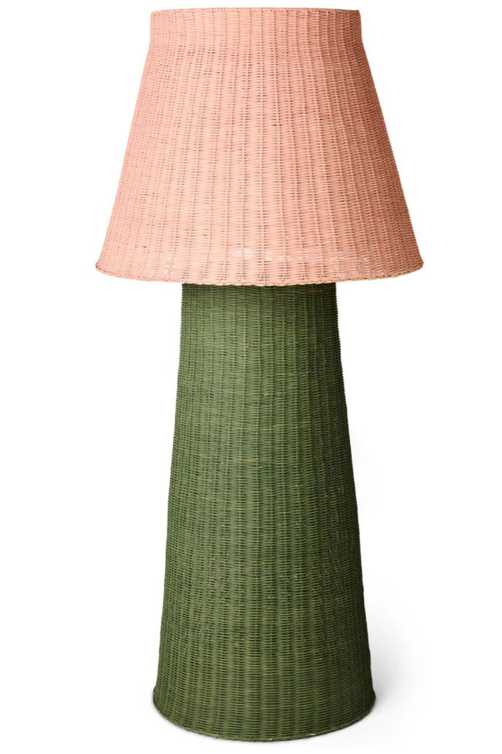 PORTOFINO RATTAN FLOOR LAMP