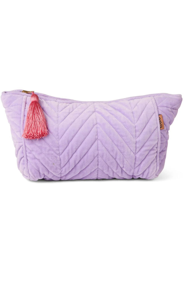 LILAC VELVET COSMETICS PURSE