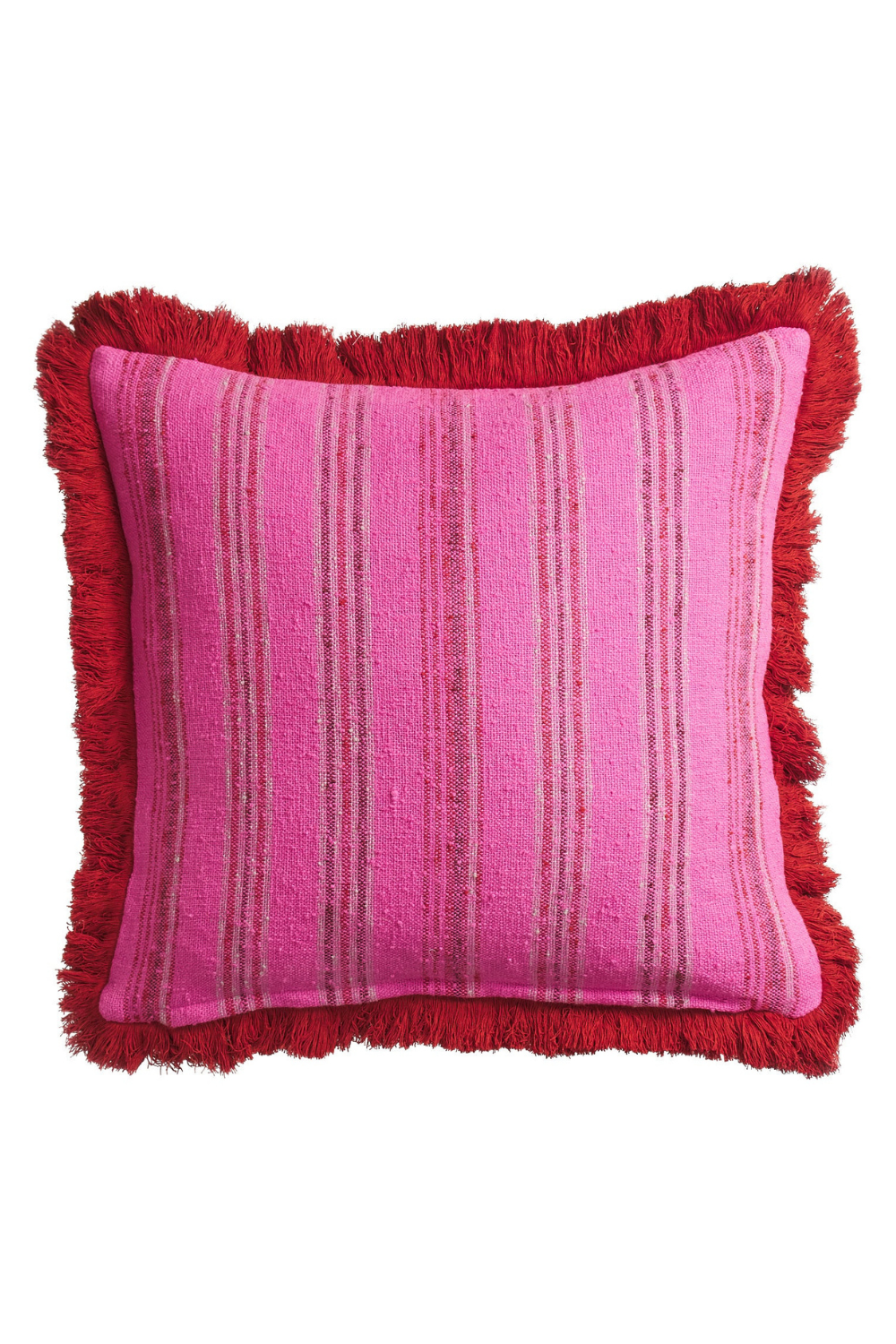 Nicolette Woven Cushion - Pansy