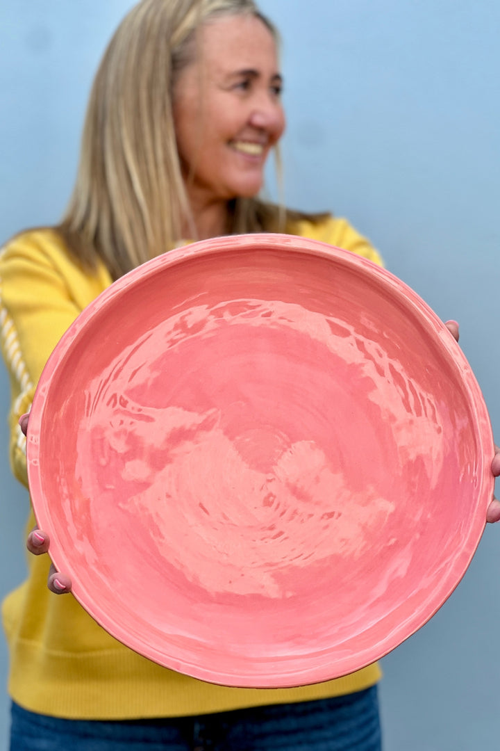 WELCOME PLATTER FLAMINGO