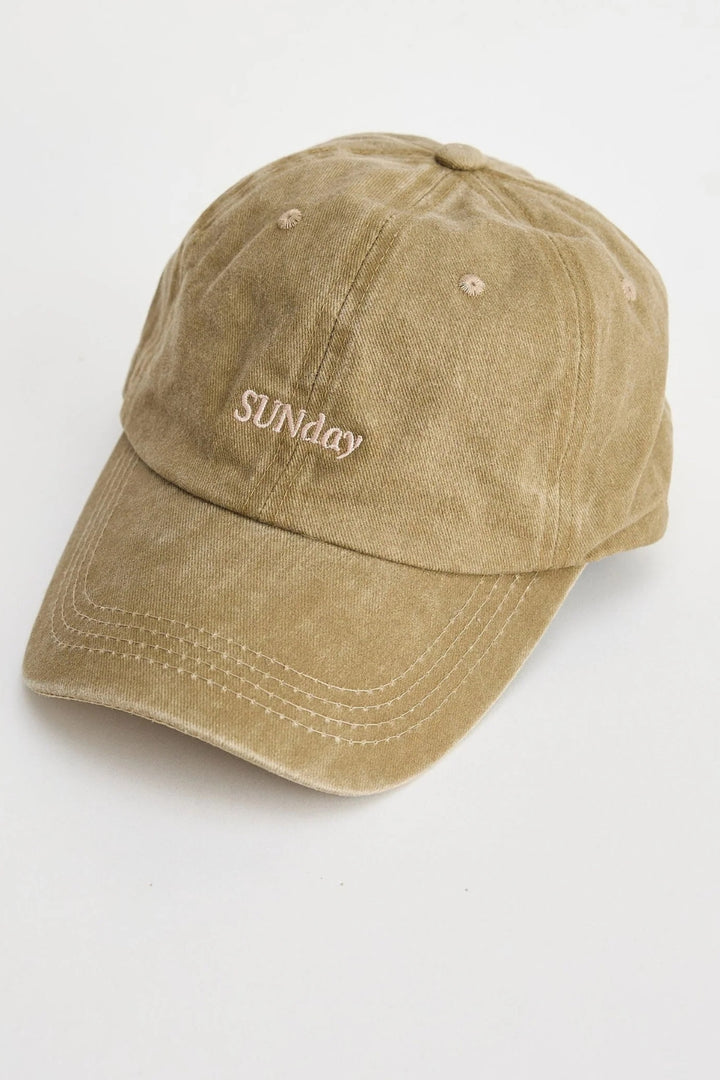 Sunday Cap - Olive one size