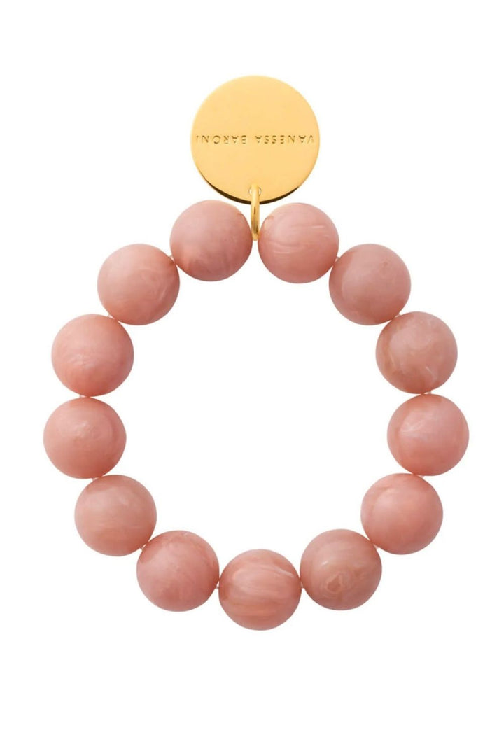 Beads Flex Bracelet Blush Marble