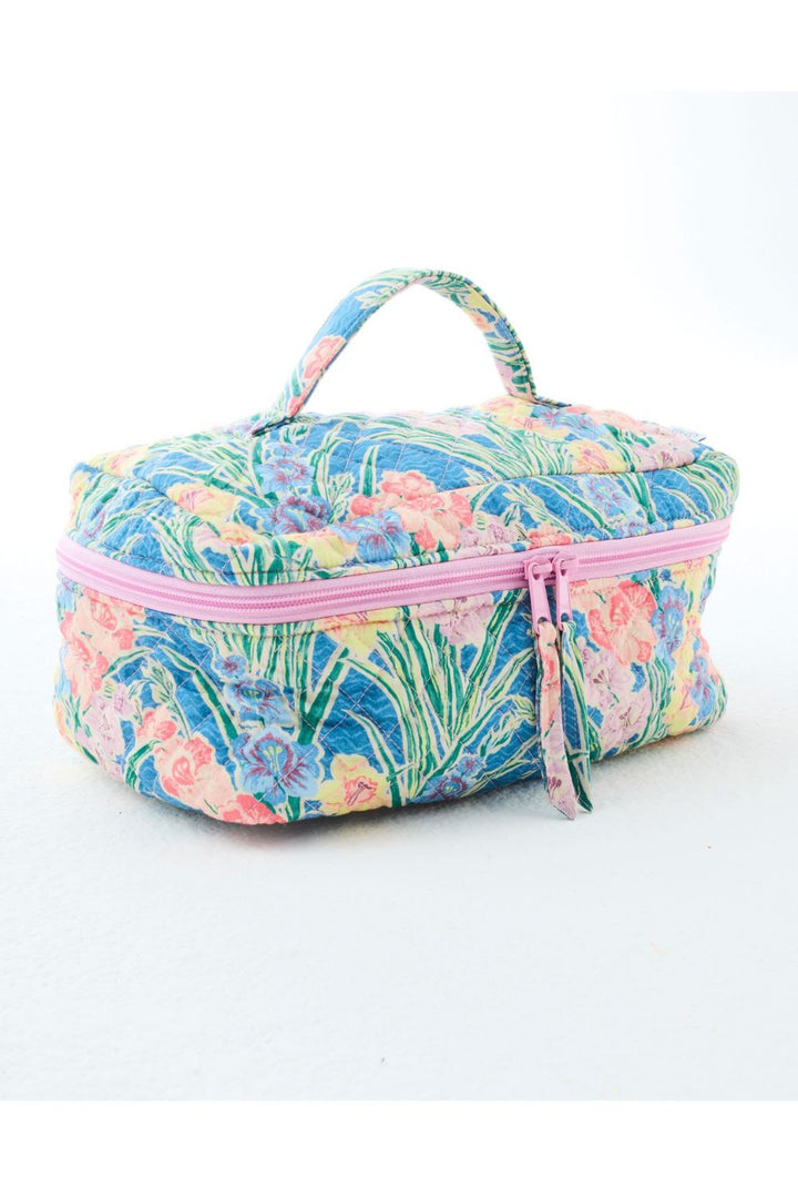 Kip&Co x Anna Spiro Gladiolus Quilted Cotton Toiletry Case One Size