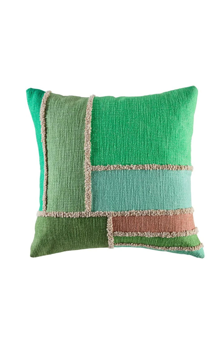 Faro Green Cushion - Crate Expectations