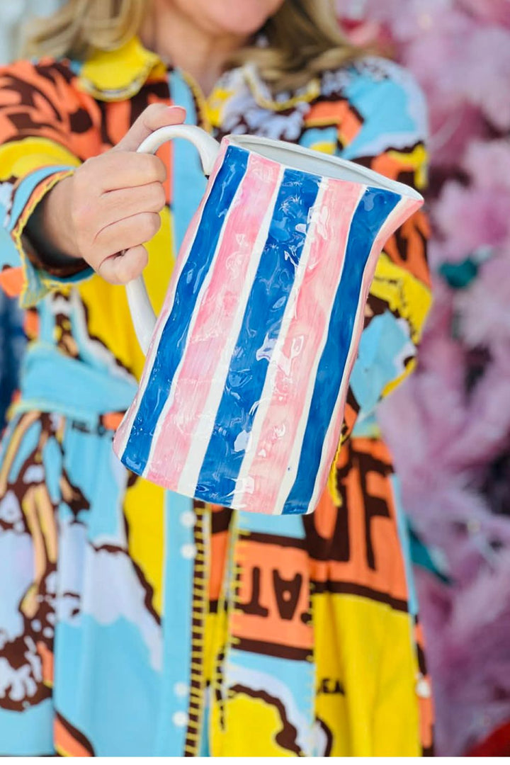 Pink and Blue Stripe