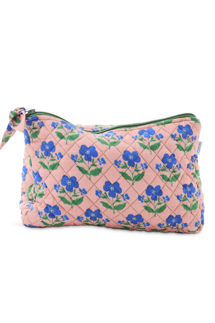 Kip&Co x Anna Spiro Indian Summer Rose Quilted Cotton Toiletry Purse One Size