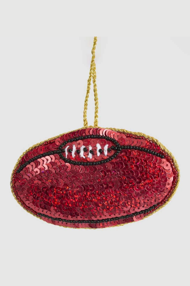 Gilbert Sequin Rugby Ball Decoration