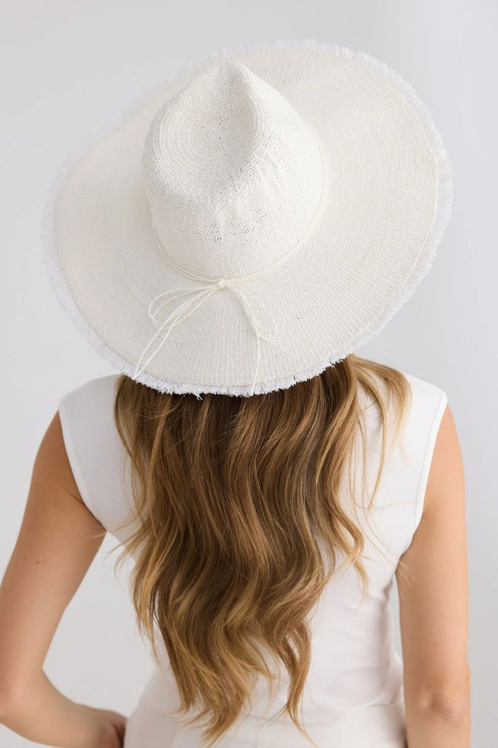 Sea Breeze Sun Hat - White