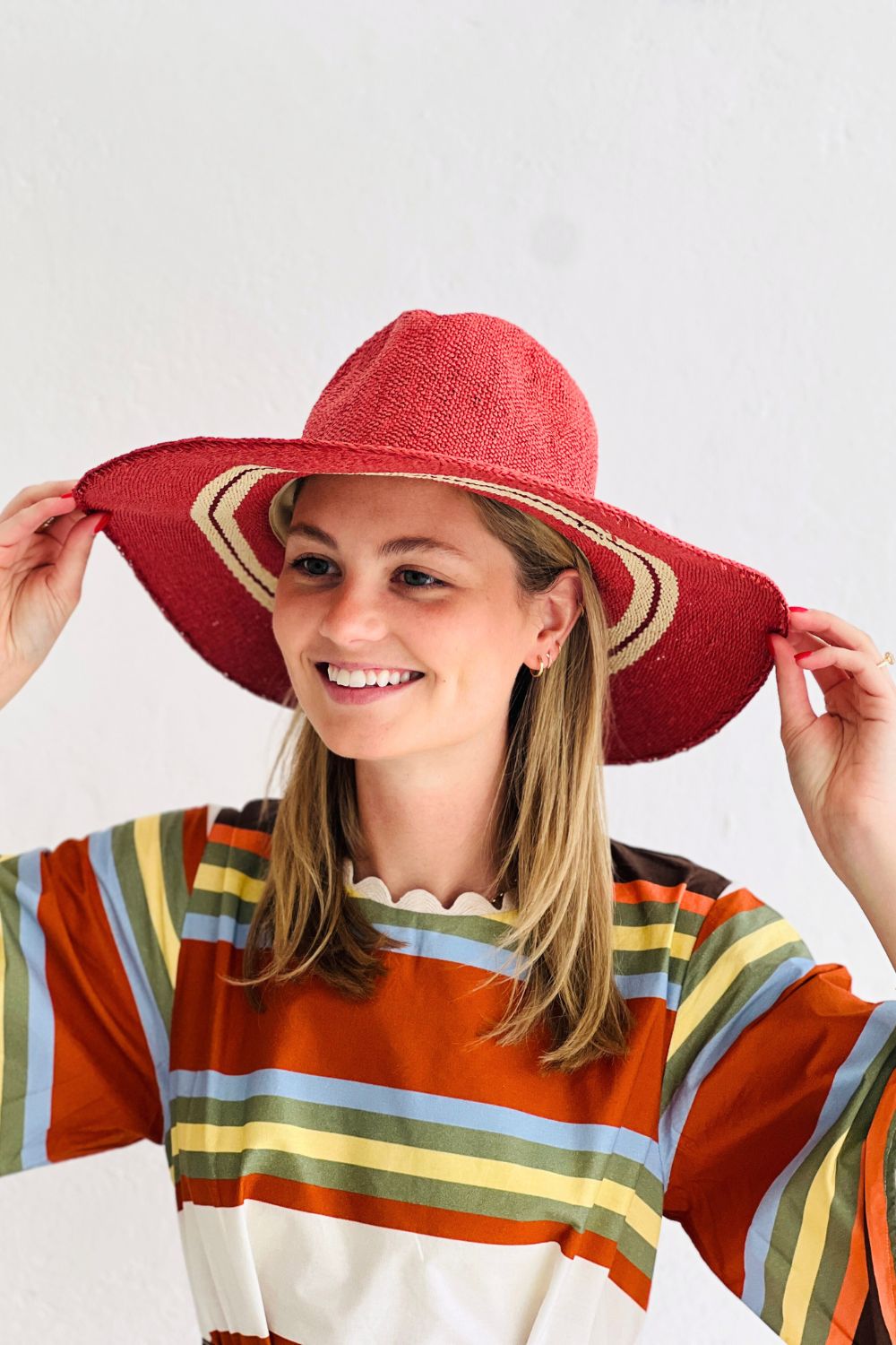Marina Hat - Red