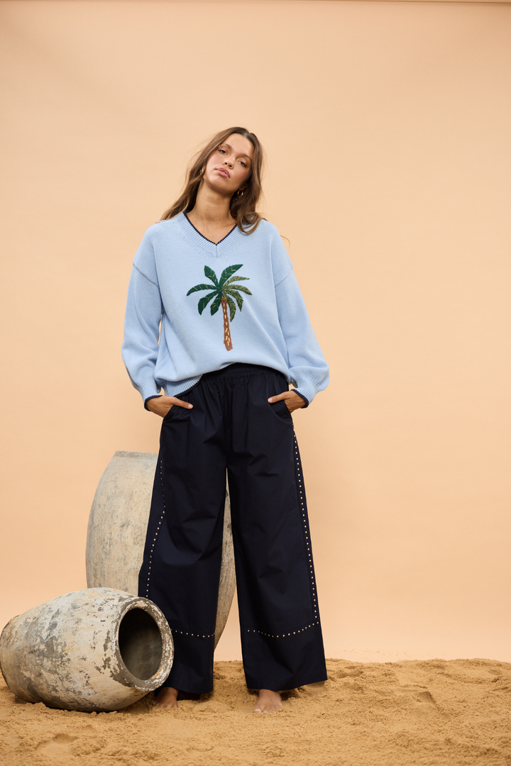 Fiji Knit - Sky Blue - Crate Expectations