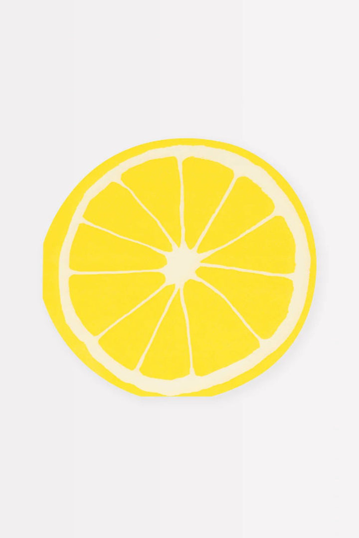 LEMON NAPKINS PACK OF 16