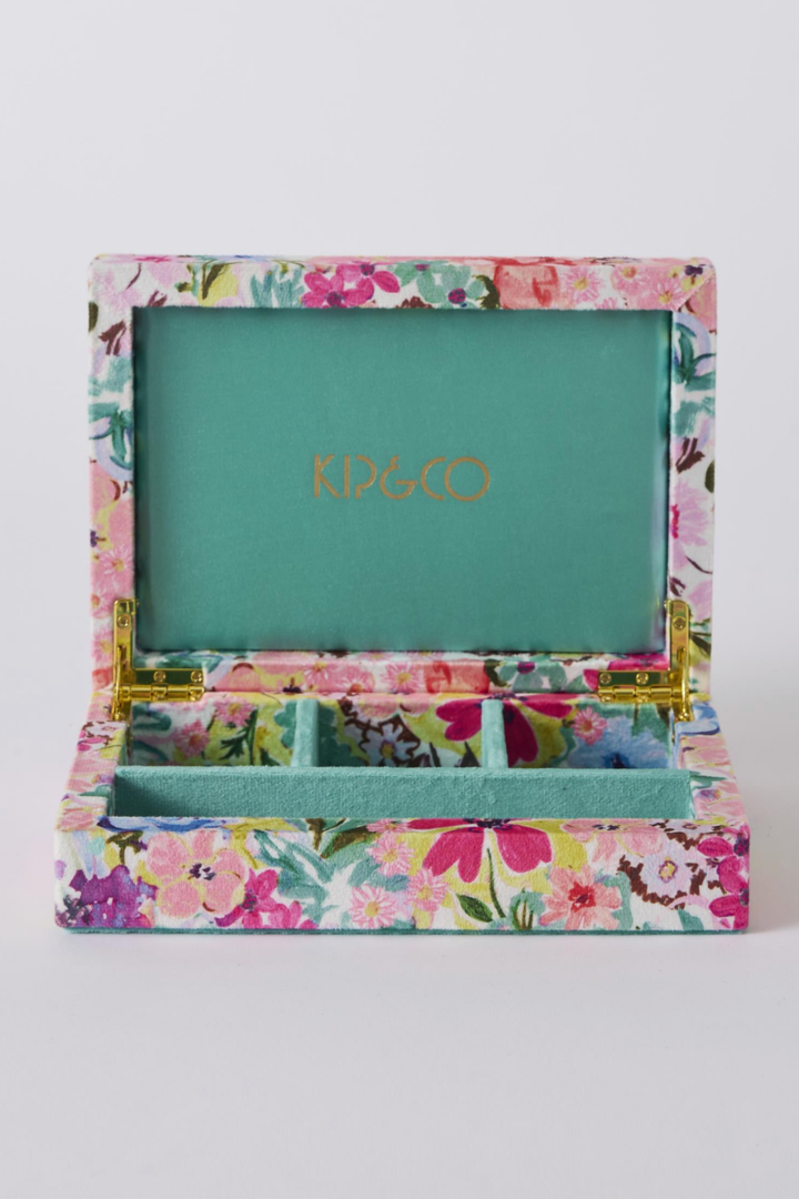 Alfresco Velvet Jewellery Box Small Small