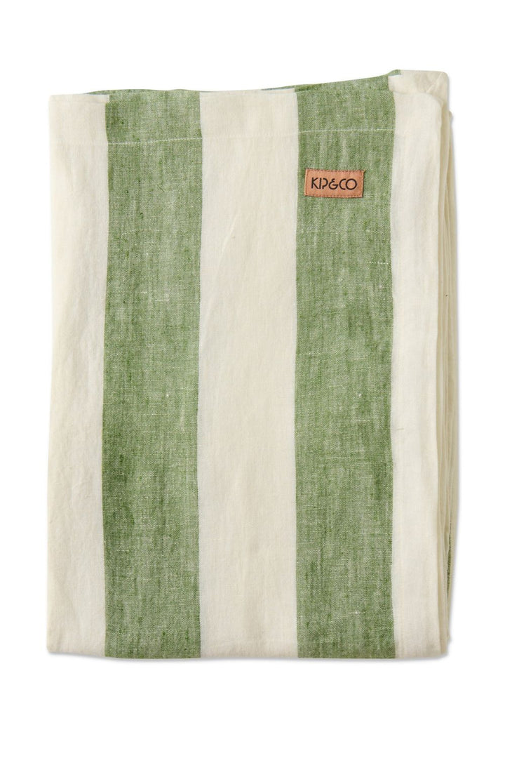 MOSS STRIPE TABLECLOTH