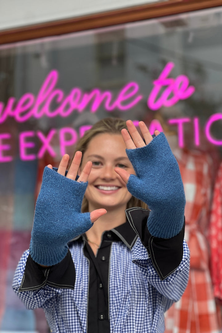 JULIA Mittens - Blue Jean