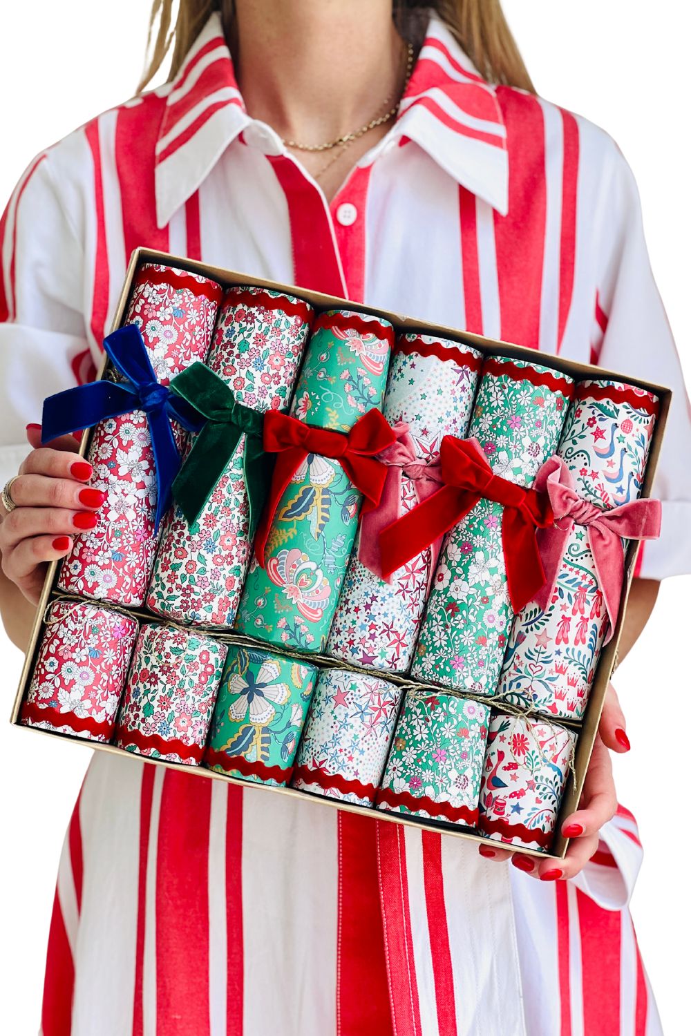 Meri Meri x Liberty Velvet Bow Crackers