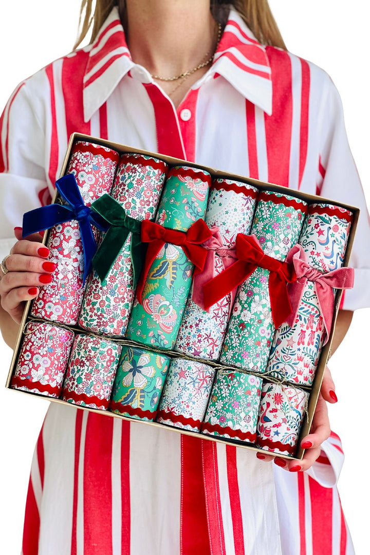 Meri Meri x Liberty Velvet Bow Crackers