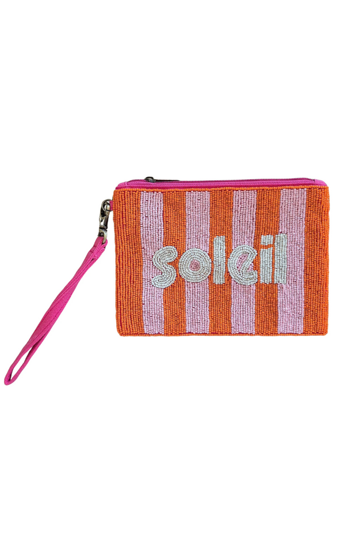 Soleil Beaded Pouch