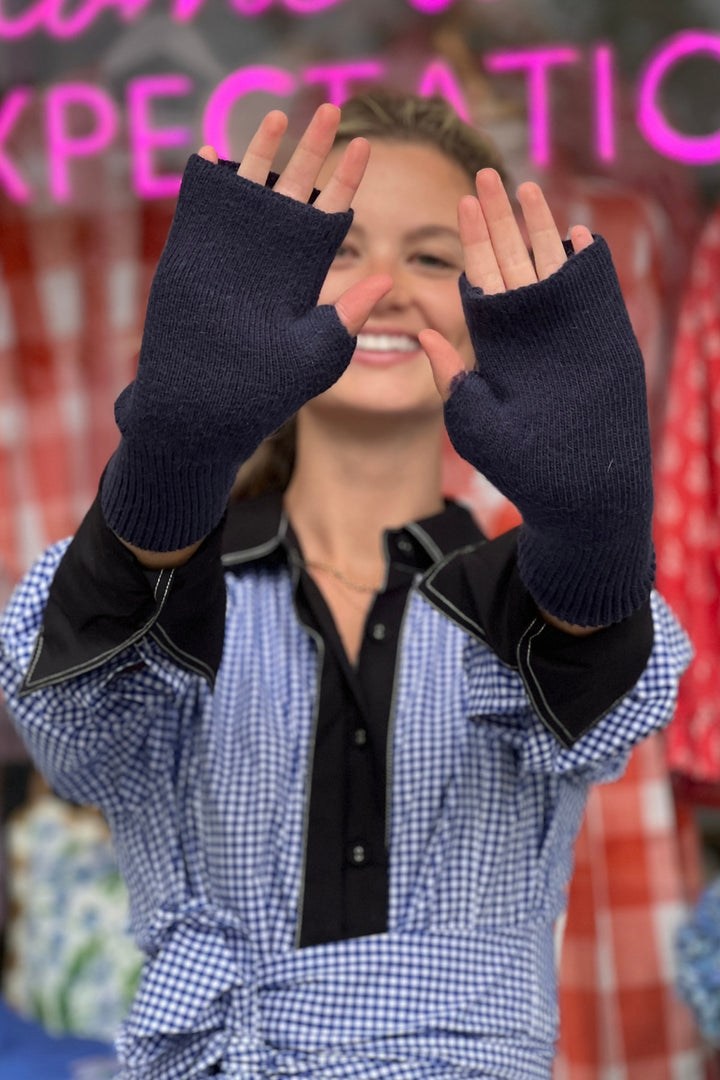 JULIA Mittens - Navy