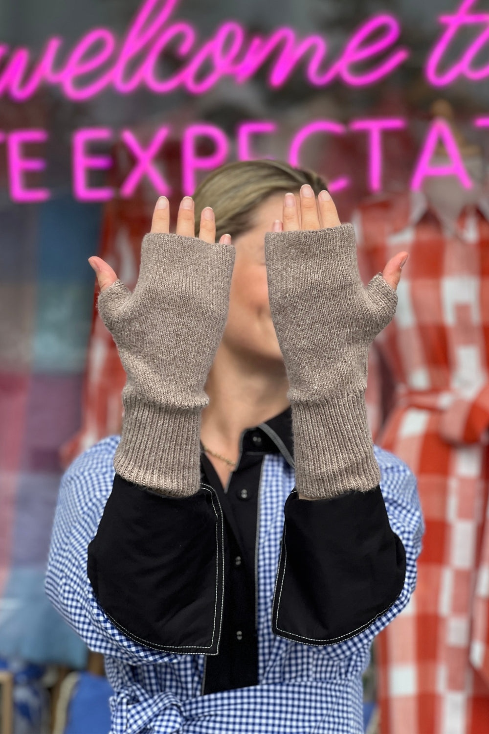 JULIA Mittens - Beige