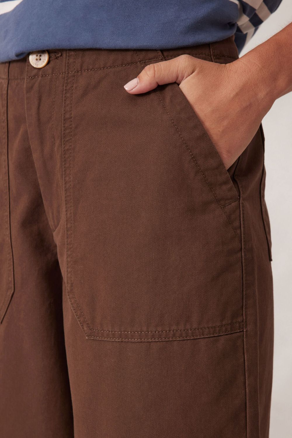 Weekender Pant- Chocolate