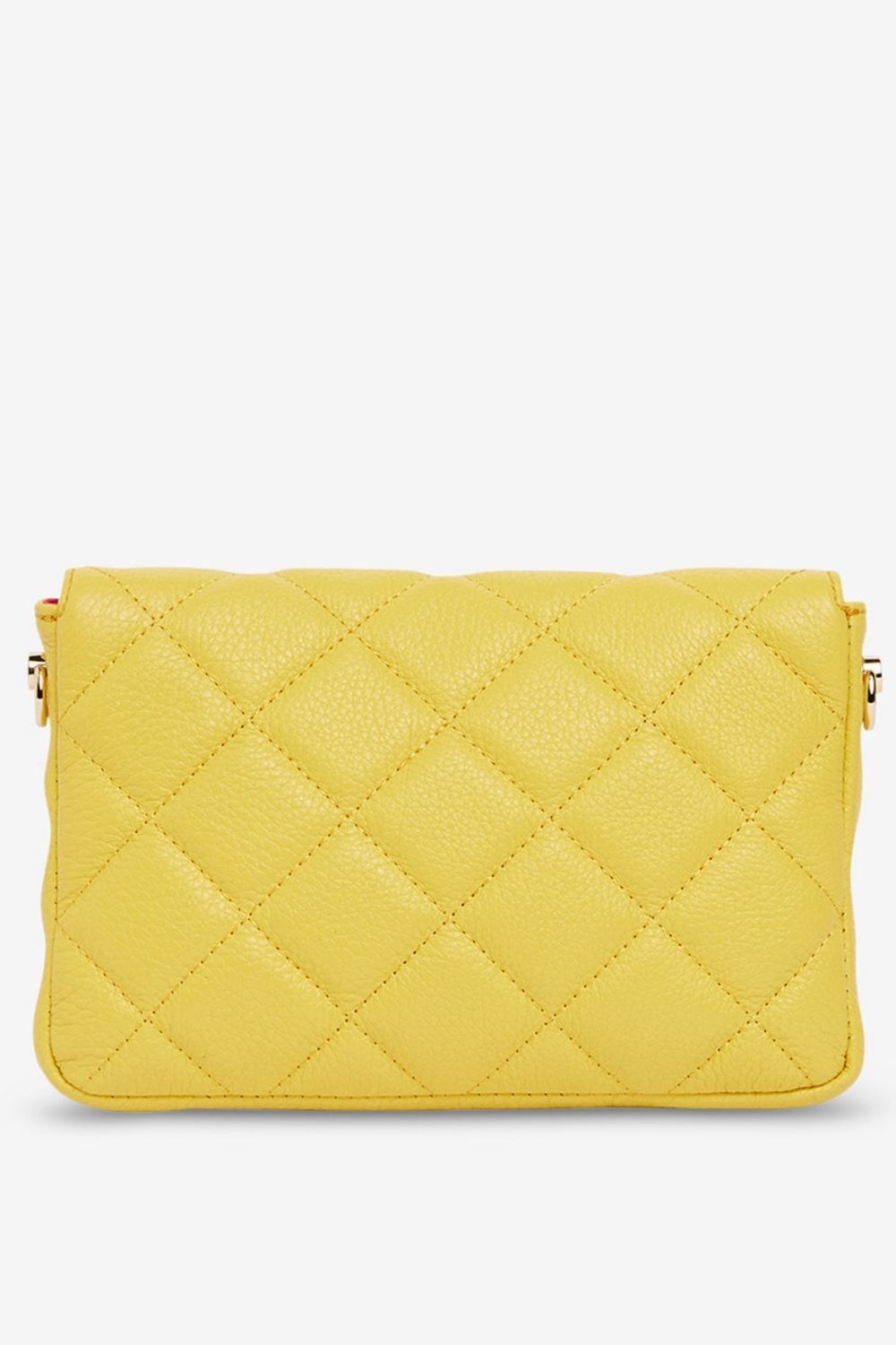 Sarah Crossbody - Quilted Yellow