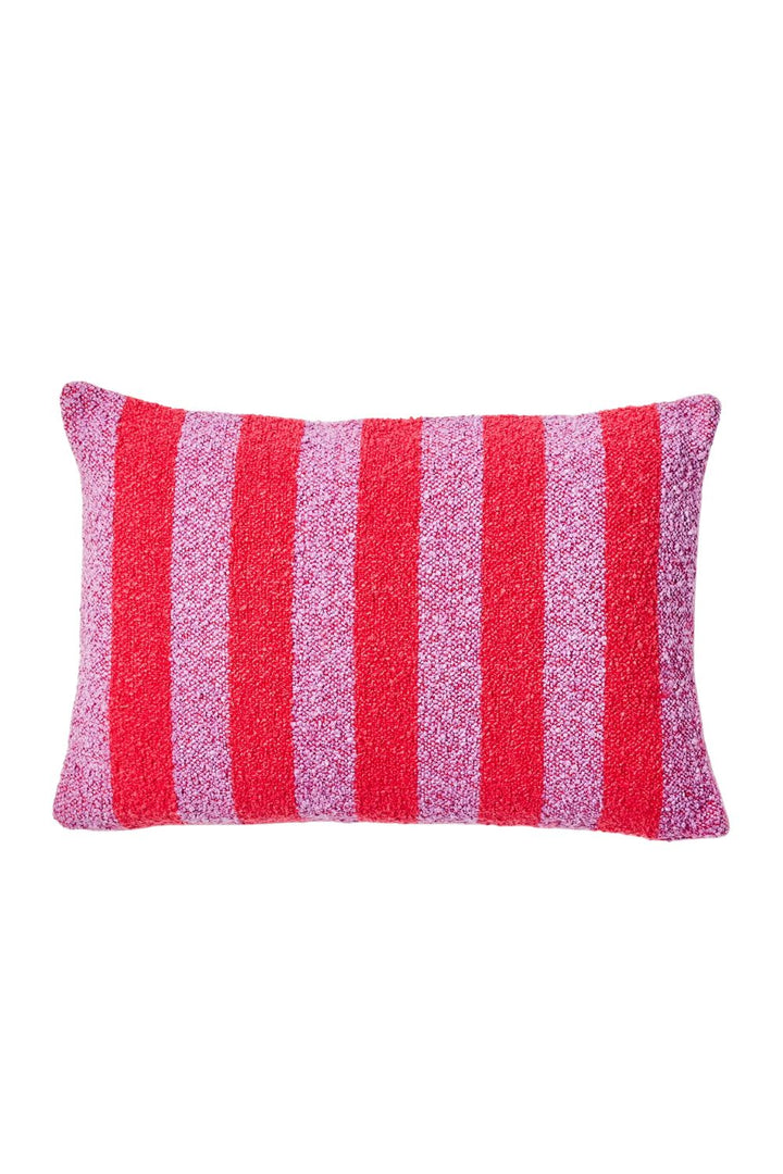 Boucle Stripe Candy Cushion