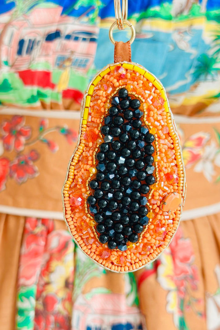 Papaya Key Ring/Bag Charm