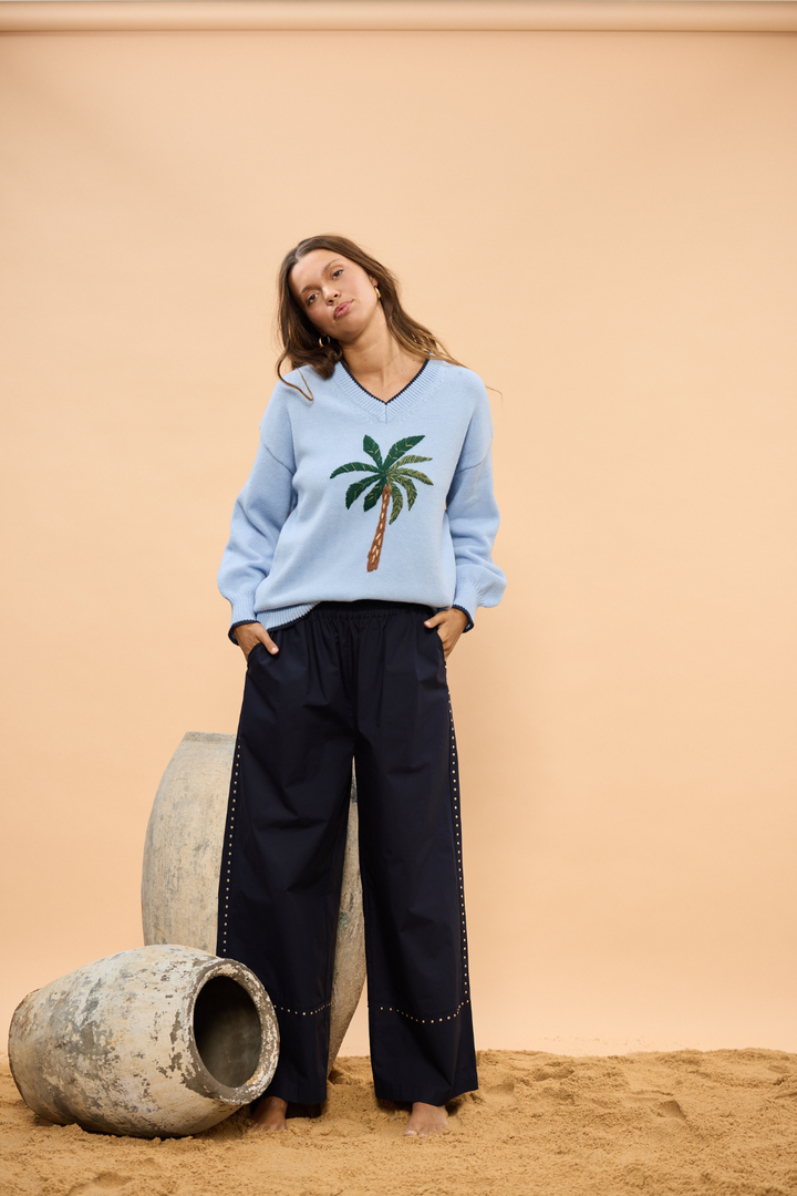 Fiji Knit - Sky Blue - Crate Expectations