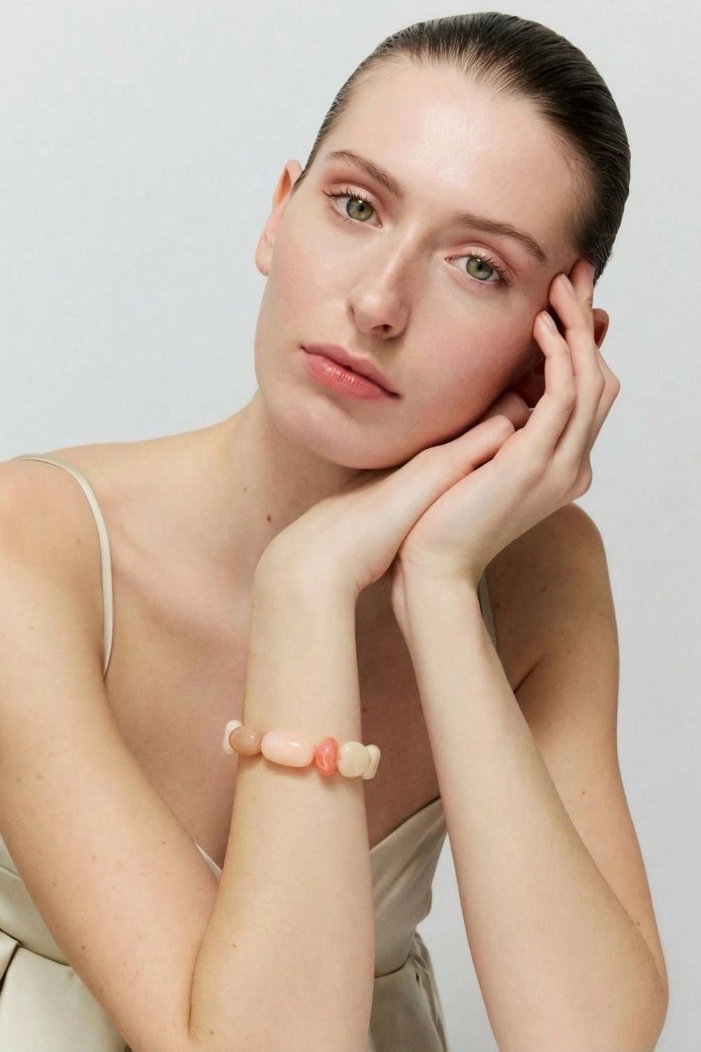 Unique Flex Bracelet Latte marble